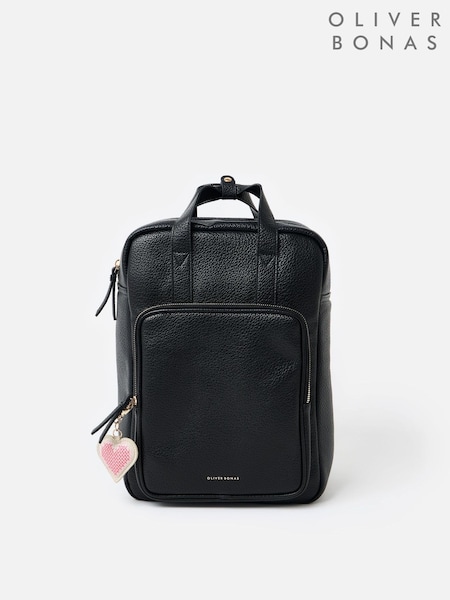 Oliver Bonas Black Mami  Laptop Backpack (W17833) | €82