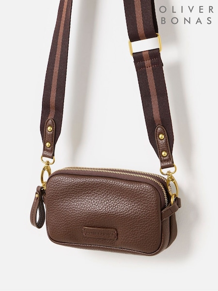 Oliver Bonas Brown Naha Cross-Body Bag (W17843) | €62