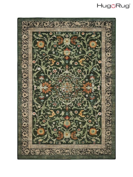 Hug Rug Green Country Paisley Rug (W17928) | AED1,165 - AED2,446