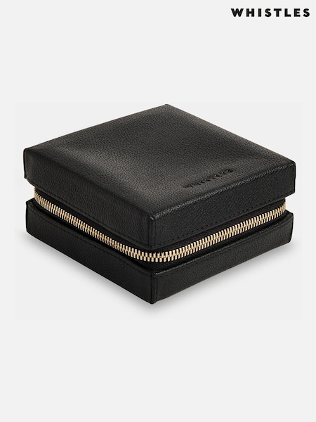 Whistles Black Soft Jewellery Box (W18006) | 395 SAR