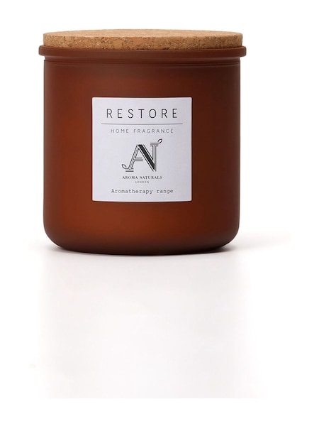 Aroma Naturals Brown Aromatherapy Restore Candle (W19023) | €23