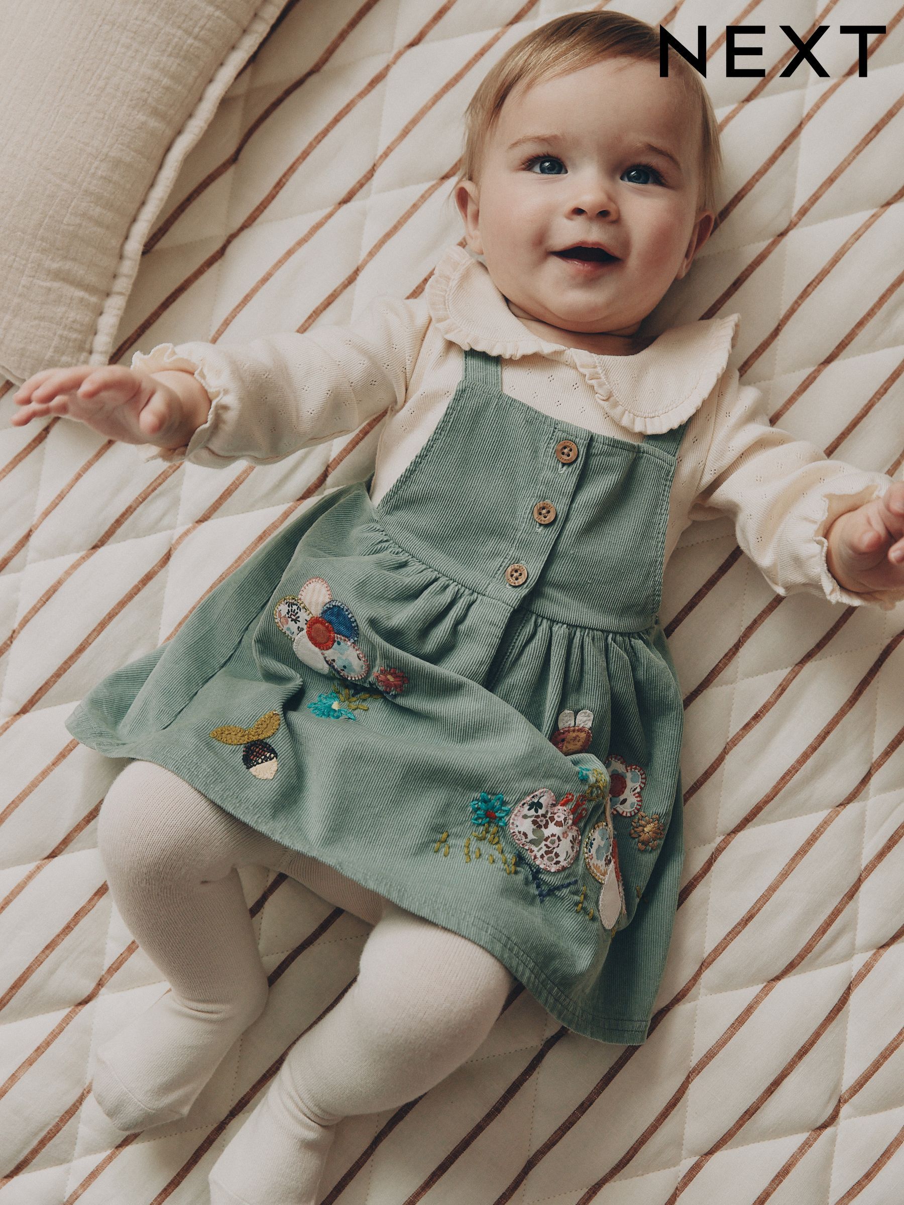 Buy Baby Dresses Pinafore Girls Online | Next USA