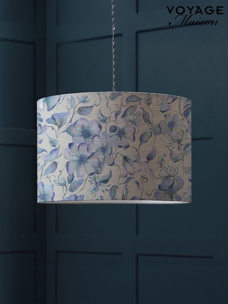 Voyage Maison Blue Daphne Eva Printed Lamp Shade (W19497) | €83