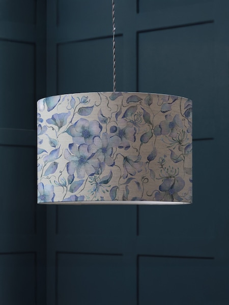 Voyage Maison Blue Daphne Eva Printed Lamp Shade (W19638) | €71