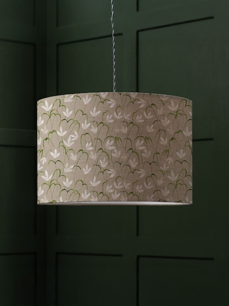 Voyage Maison Grey Fresia Eva Printed Lamp Shade (W19649) | €88