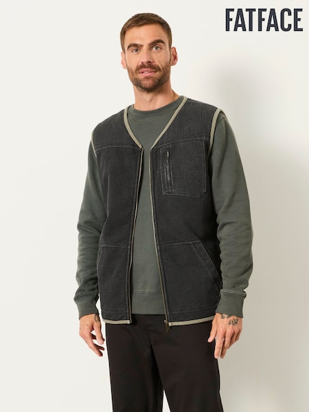 Charcoal Grey - Regular Fatface Airlie Gilet