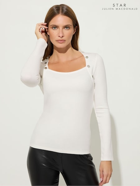 Star by Julien MacDonald Button Detail Top (W20207) | € 47