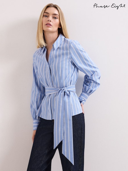 Phase Eight Dakota Stripe Shirt (W20452) | 559 LEI
