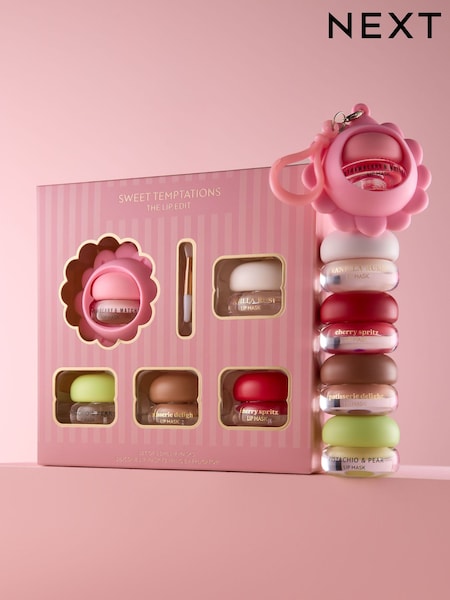 Multi - Set Of 5 Sweet Temptations Lip Butter Masks