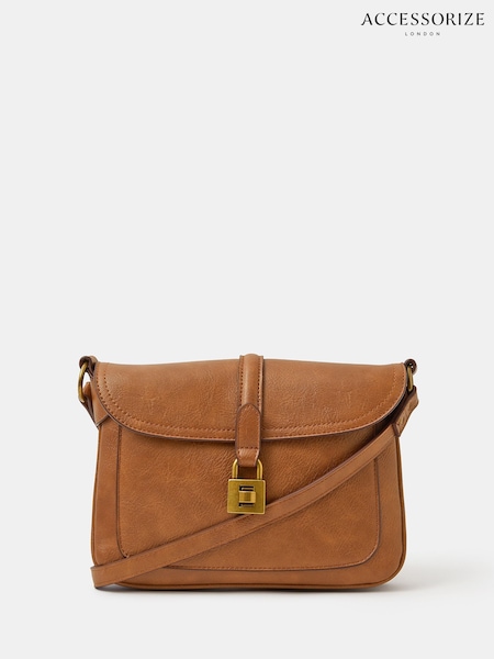 Accessorize Padlock Satchel Cross-Body Bag (W20565) | 271 ر.ق.