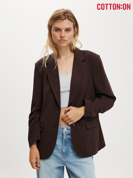 Cotton On Brown Lolita Blazer (W20892) | €91