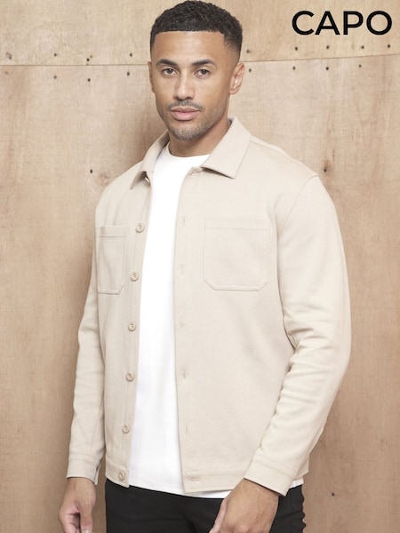 CAPO Smart Button Overshirt (W20938) | kr864