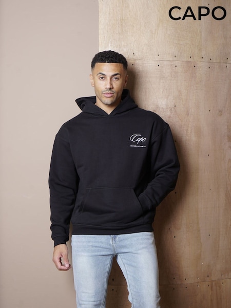 CAPO Black International Hoodie (W20941) | €86.50