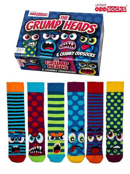 United Odd Socks 3 Pack Multi Grump Socks (W21051) | R$ 160