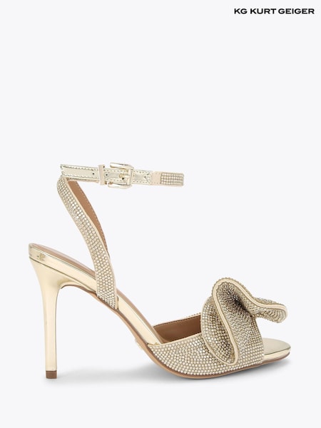 KG Kurt Geiger Gold Allegra Sandals (W21075) | 514 QAR
