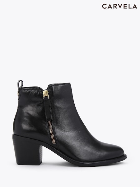 Carvela Black Secil Wide Fit Boots (W21173) | 826 QAR