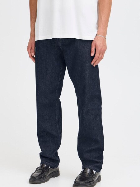 !Solid Blue Regular Fit Straight Leg Jeans (W21341) | €140