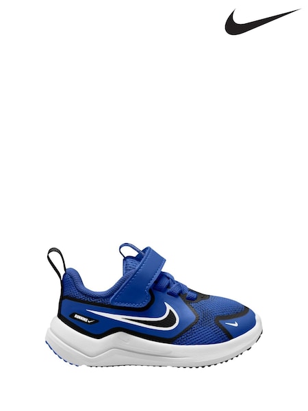 Nike Royal Blue and Black Infant Cosmic Running Trainers (W21500) | € 44