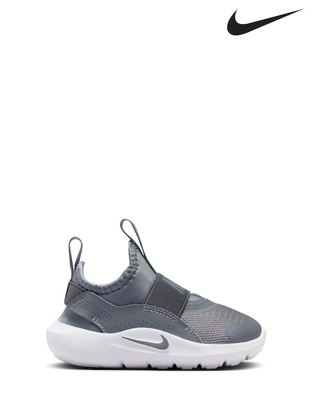 Nike Grey Infant Flex Runner 4 Trainers (W21516) | €40