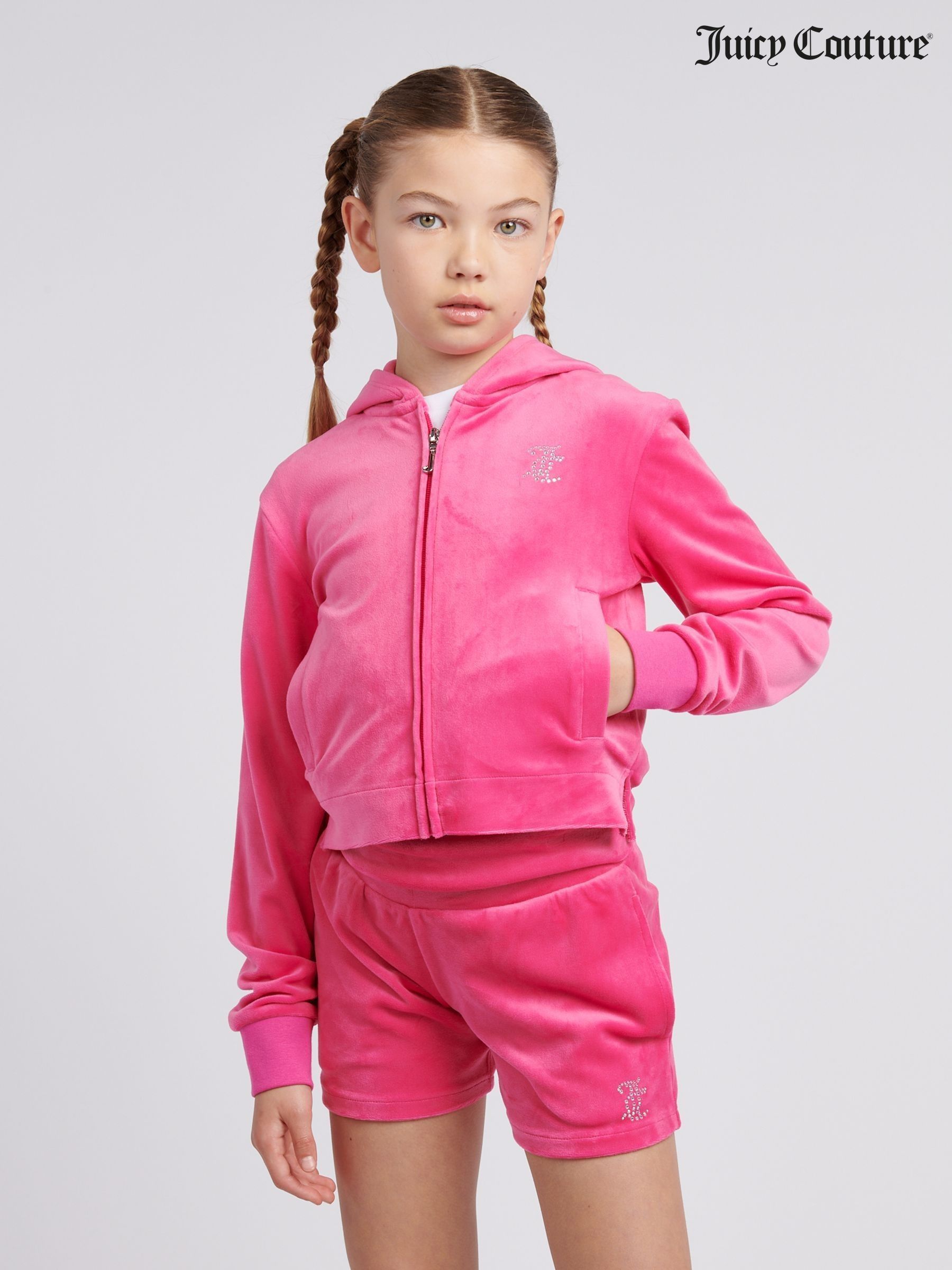 Juicy Couture Pink Long Sleeve Casual Hoodies | Next Luxembourg