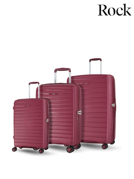 Rock Luggage Palma Suitcases Nude 3pc Set (W21712) | €305