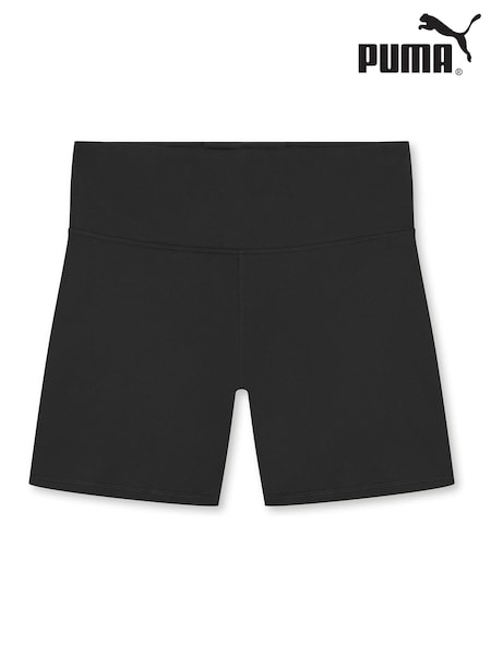 Puma Black Womens Train 5" High Waist Tight Shorts (W21778) | €40