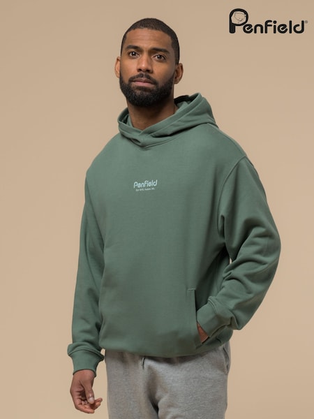 Penfield Mens Circle Landscape 100% Cotton Hoodie (W21788) | 120 €