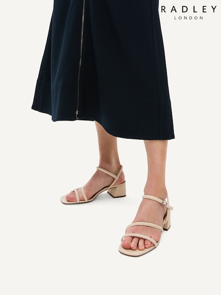 أبيض - Radley Landsdown Crescent Strap Sandals (W21797) | ‏635 د.إ.‏