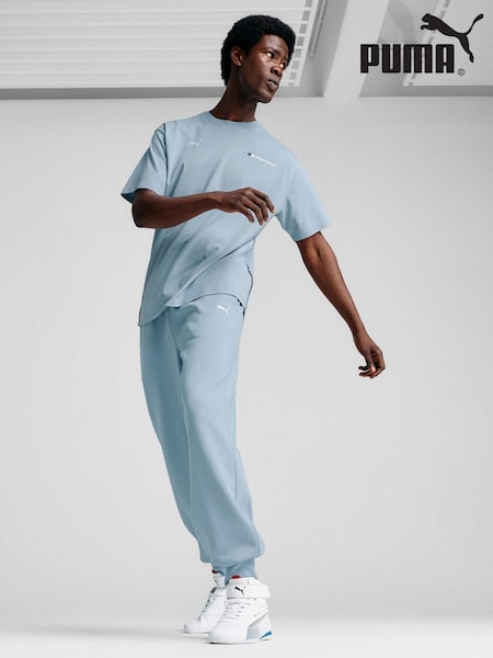 Puma Blue Mens BMW M Motorsport ESS+ Fleece Trousers (W21917) | €86