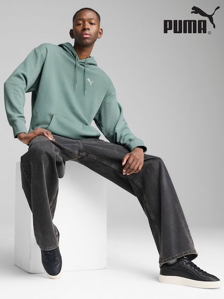 Зелений - Puma Mens Wardrobe Essentials Relaxed худі (W21927) | 3 004 грн