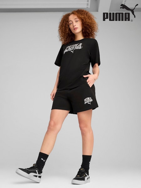 Puma Black Womens CLASS Relaxed T-Shirt (W21947) | €28