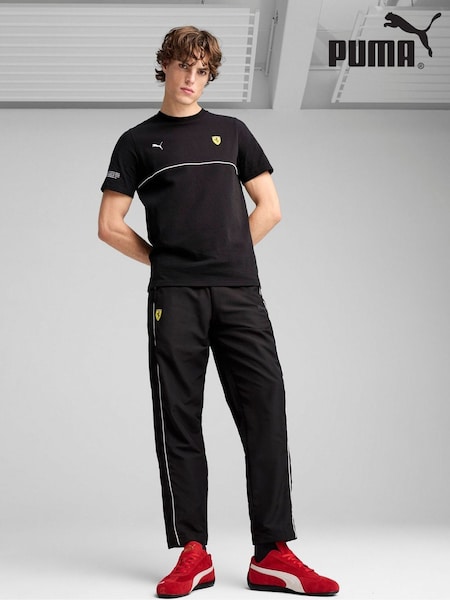 črna - Puma Mens Scuderia Ferrari Race SDS T-Shirt (W22002) | € 59