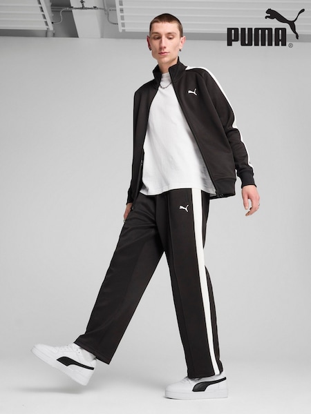 Puma Black Mens T7 Always On Relaxed Track Joggers (W22029) | €73