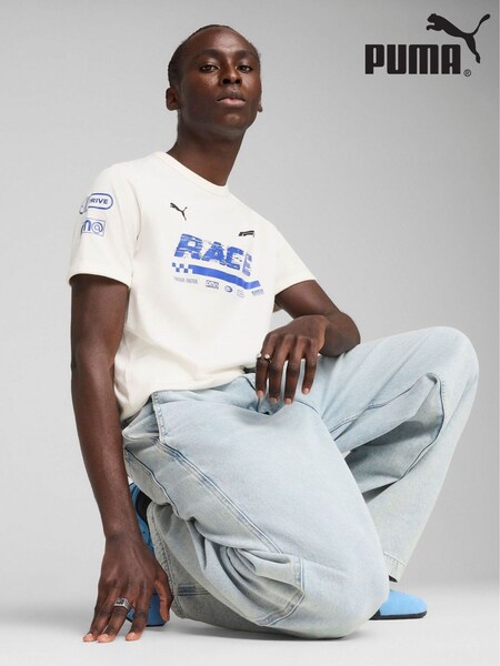 Puma Mens F1 Graphic Ringer T-Shirt (W22030) | € 66