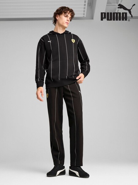 Puma Black Mens Scuderia Ferrari Race Premium Hoodie (W22053) | €133