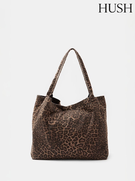 Hush Animal Print Canvas Tote 100% Cotton Bag (W22062) | €92