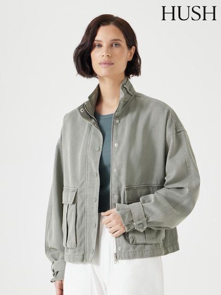 Hush Green Melinda Utility Jacket (W22086) | €172