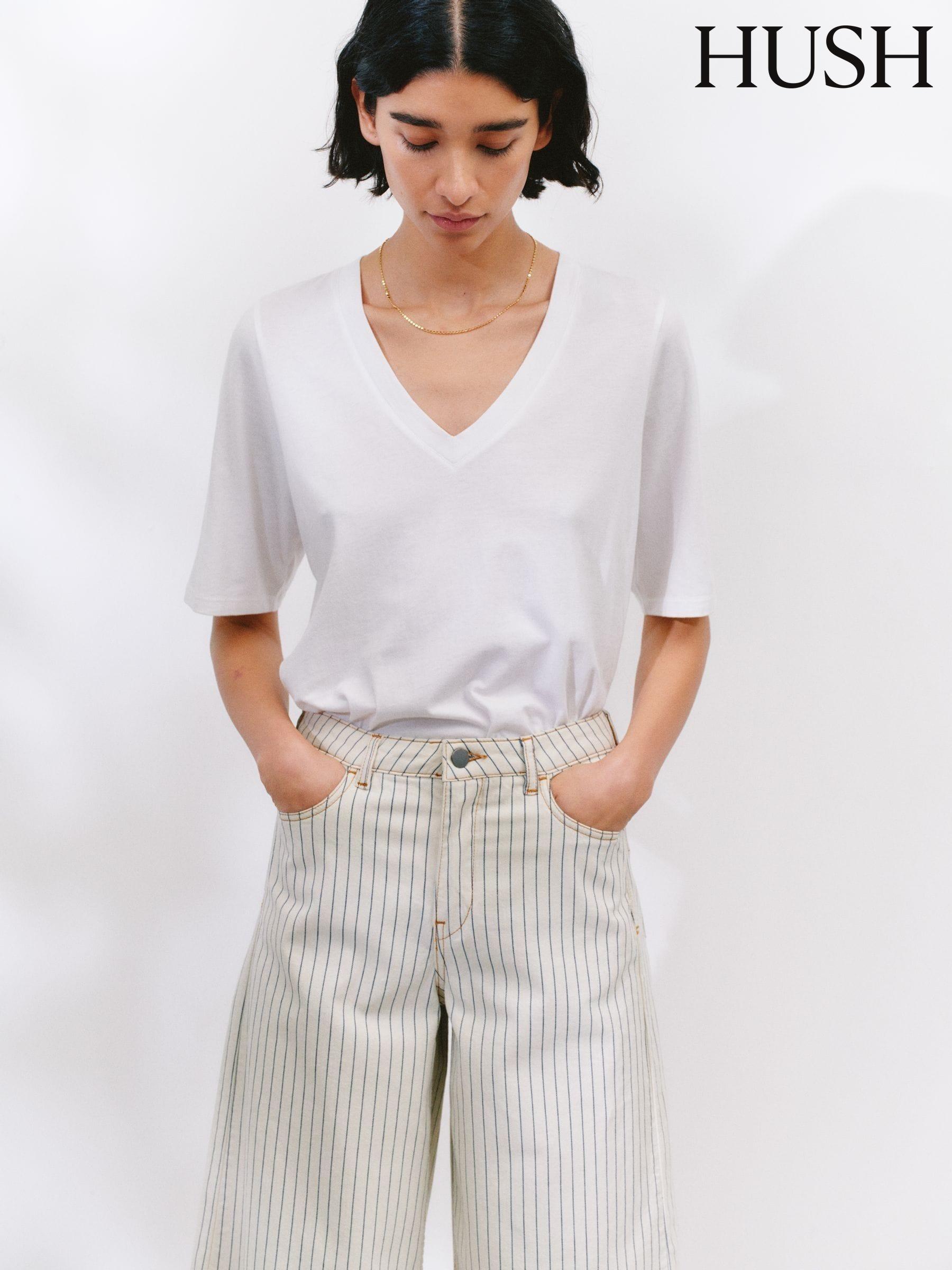 【COLOR iN ID】Hush ST V-neck Top Tie Dye V-Neck Top
