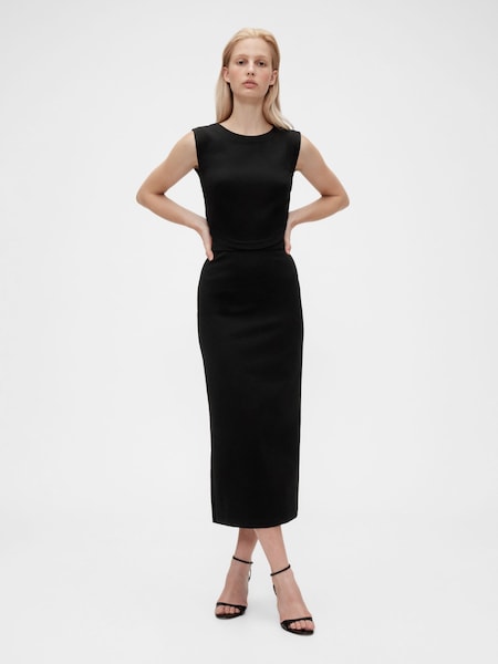 GapStudio Black Pencil Maxi Dress (W22155) | €138