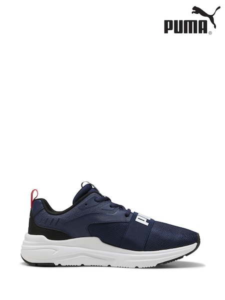 Puma Blue Mens SOFTRIDE Wired 2 Sneakers (W22181) | €60