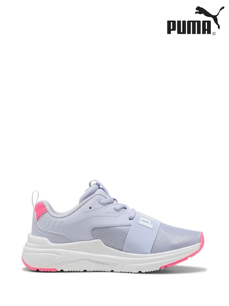 Puma Light Blue Kids Youth Softride Wired 2 Sneakers (W22198) | €50
