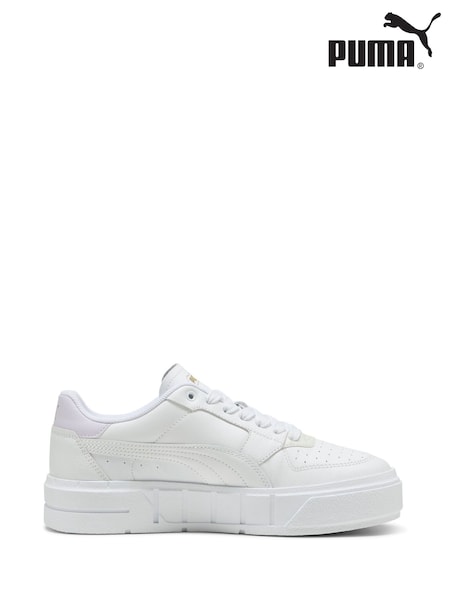 Puma White Womens PUMA Cali Court Leather Sneakers (W22215) | €113