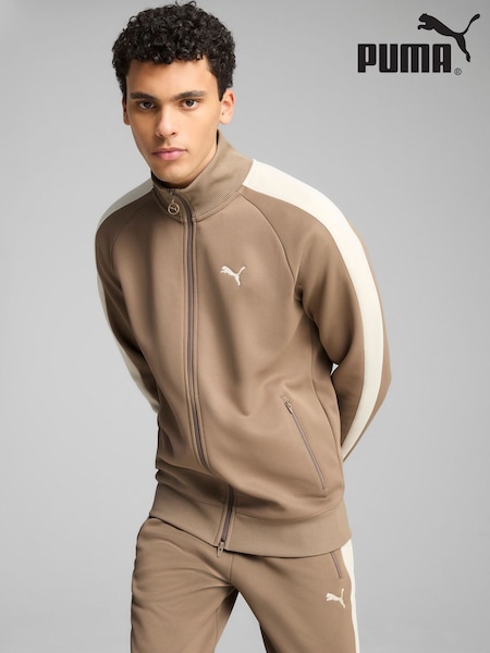 Puma Brown Mens T7 ALWAYS ON Track Jacket (W22252) | €80