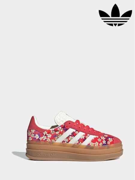 adidas Originals Red Gazelle Bold x Liberty London Lace Junior Trainers (W22365) | 322 QAR