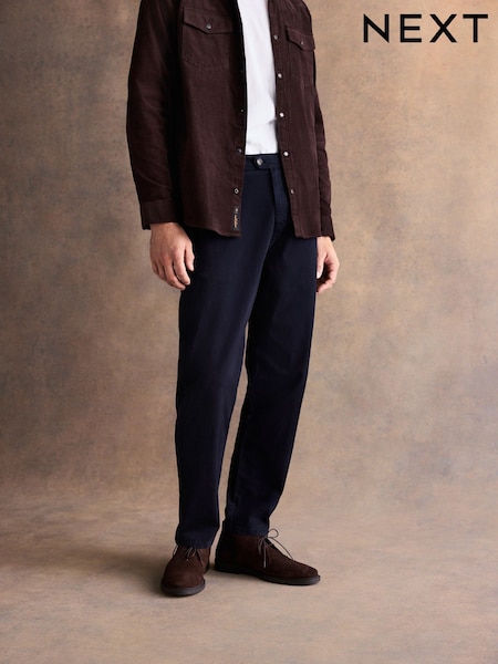 Azul marino - Trousers (W22418) | 48 €