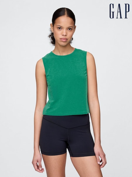 Verde - Maieu scurtat mulat Gap Breathe (W22518) | 134 LEI