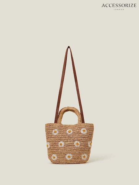 Accessorize Raffia Daisy Handbag (W22574) | € 46