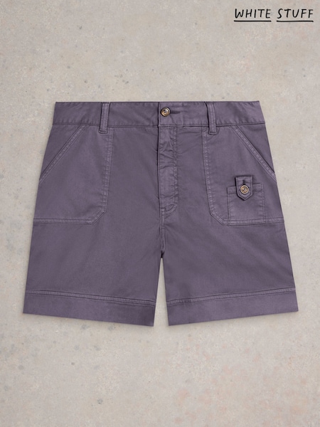 White Stuff Purple Mollie Combat Shorts (W22605) | €66