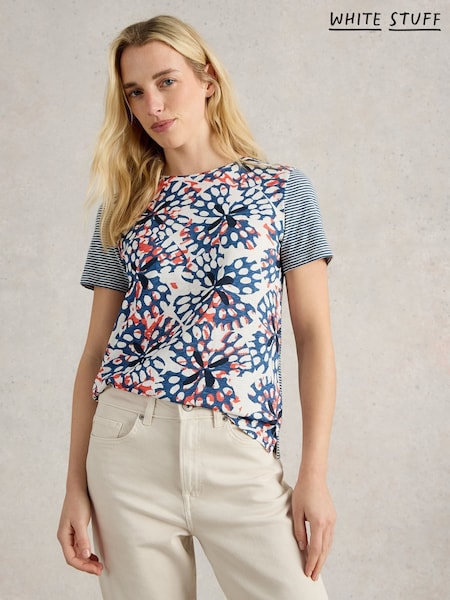 White Stuff 100% Cotton Abbie T-Shirt (W22629) | €46