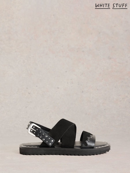 White Stuff Black Dolly Western Sandals (W22642) | €101